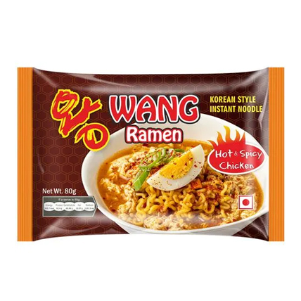 Wang Ramen Noodle Hot & Spicy Chicken